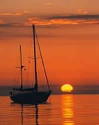 Sailboat and Sunrise